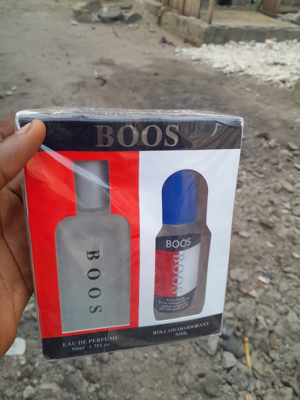 Coffret de parfum + déodorant boos