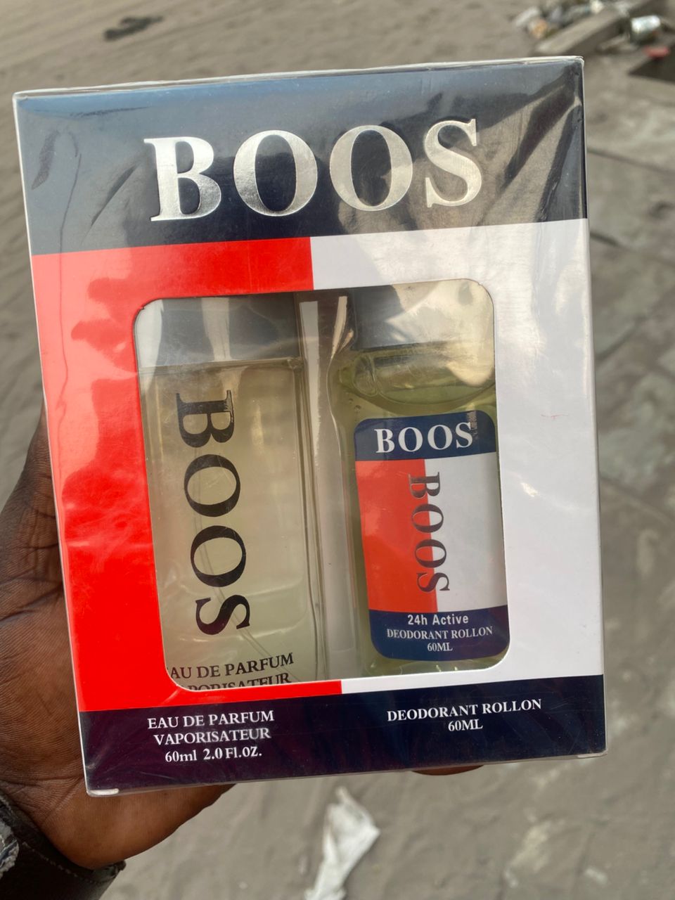 Coffret de parfum + déodorant boos