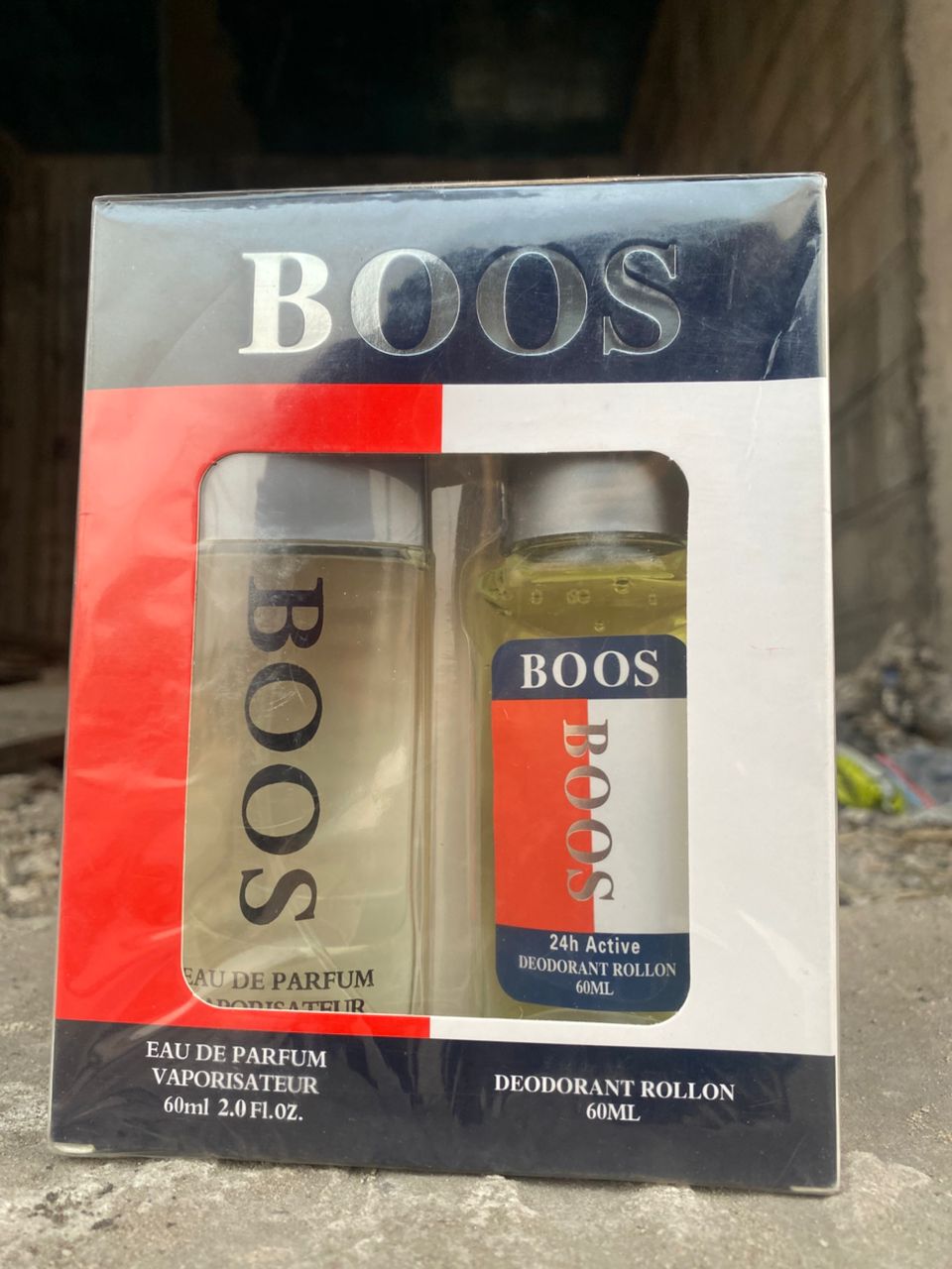 Coffret de parfum + déodorant boos